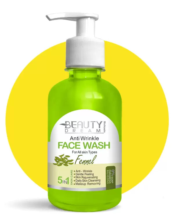 ژل شستشوی (فیس واش) رازیانه - ۲۵۰ میل - Anti Wrinkle-بیوتی دریم