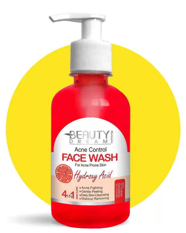 ژل شستشوی (فیس واش) هیدروکسی اسید - ۲۵۰ میل - Acne Contro-بیوتی دریم