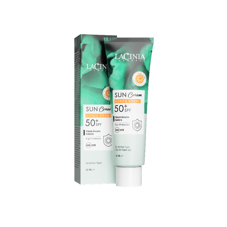 +50 SPF کرم ضد آفتاب 50 میل لاسینیا